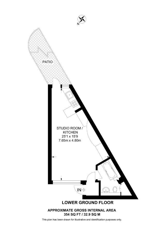 Studio Apartment - Entire Lower Ground Floor - Only 7 Mins Walk Kings Cross St Pancras Station لندن المظهر الخارجي الصورة